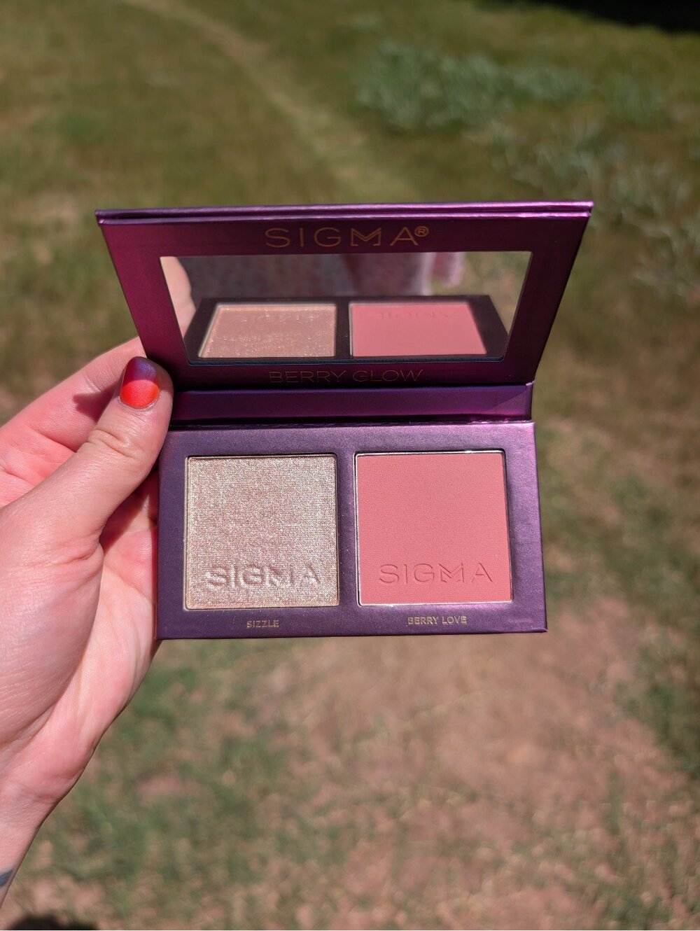 Sigma Beauty Berry Glow Cheek Duo | Brand New, No Box